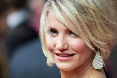Cameron Diaz con tagli per capelli fini lisci e pochi, un taglio sbarazzino che le dona.