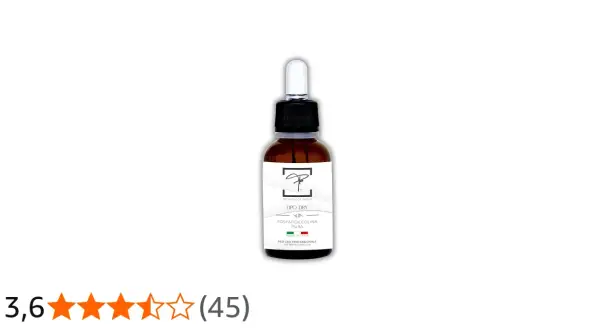 Flacone di fosfatidilcolina pura, LIPO DRY, con contagocce. Le opinioni dei clienti sono 3,6 stelle su 5.