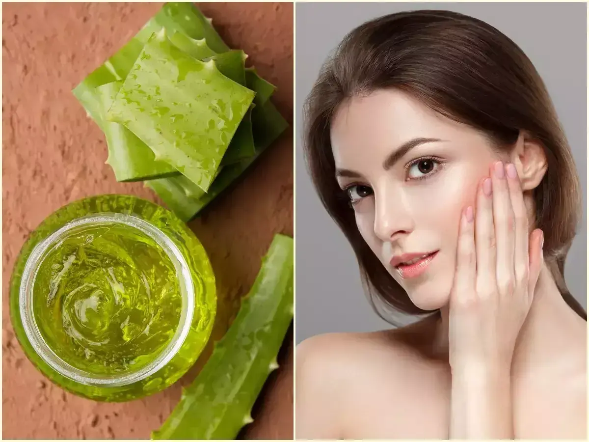 Gel di aloe vera e foglie fresche, per scoprire i benefici per la pelle.